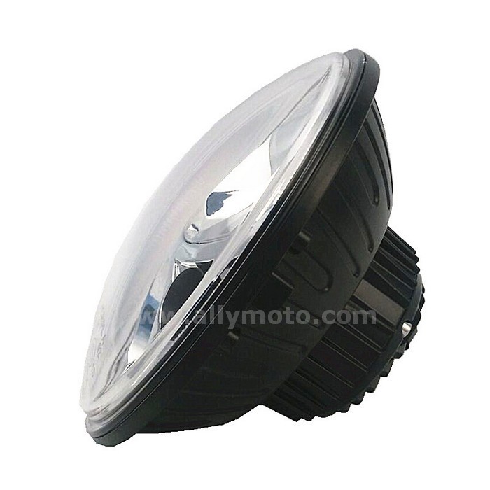 154 7 Inch Round Vortex Led Headlight With Low-High Halo Harley David Wrangler@4